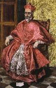 El Greco A Cardinal Spain oil painting artist